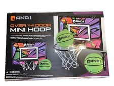AND1 over the Door Mini Hoop Graffiti Pre-Assembled Portable Basketball Hoop w