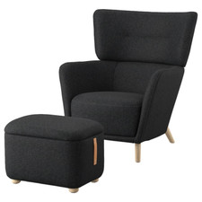 OSKARSHAMN Wing chair with