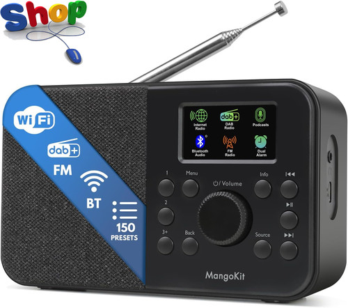 Quality upgraded portable dab - upgraded,