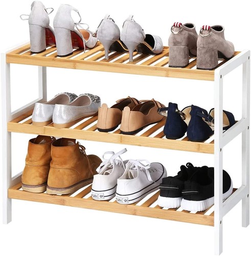 Tier wooden bamboo - wooden, rack