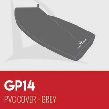 GP14 Boat Cover - Boom Up - PVC Grey