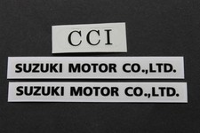 Suzuki GT750/550/500/380/250/185/125/GS750/550/RE5, Side Panel Decal/Stickers