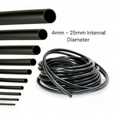 Flexible PVC Cable Sleeving Tubing Wiring Harness Black Automotive Wire Loom