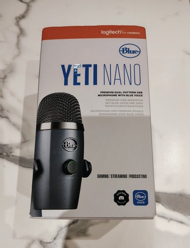 Blue yeti nano usb - yeti, microphone