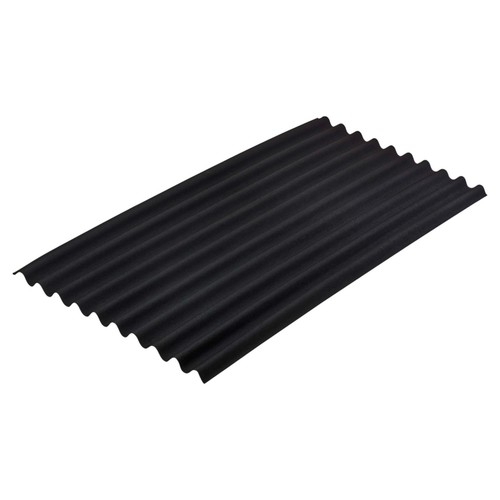 Black bitumen corrugated - bitumen,
