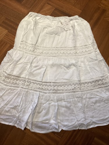 Ladies white gypsy embroidered - white,