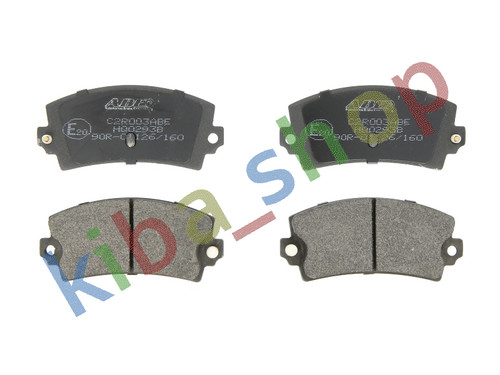 Rear axle brake - brake, pads