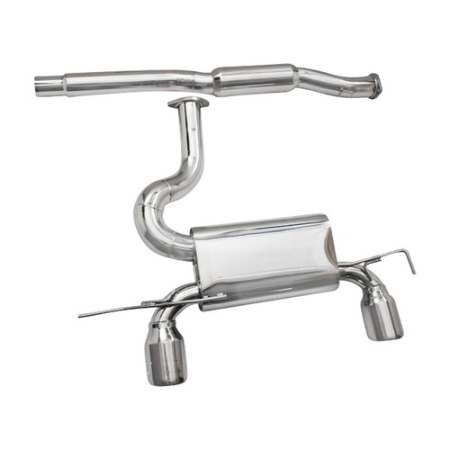Stainless steel cat back - stainless,