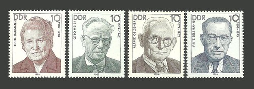 East germany ddr stamps - stamps, 1989