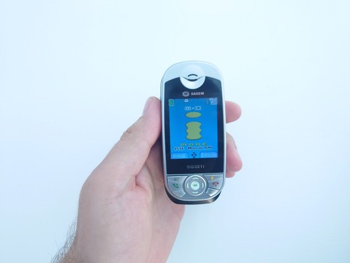 Incomplete sagem sg321i silver - incomplete,