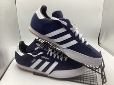 ADIDAS SAMBA ORIGINAL TRAINERS  SIZE 10.5UK NAVY BLUE  BNWT TU3 EX DISPLAY