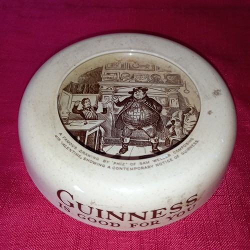 Rare guinness ashtray - 'guinness', by