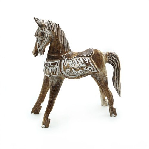 Medium antique horse cm - 25,