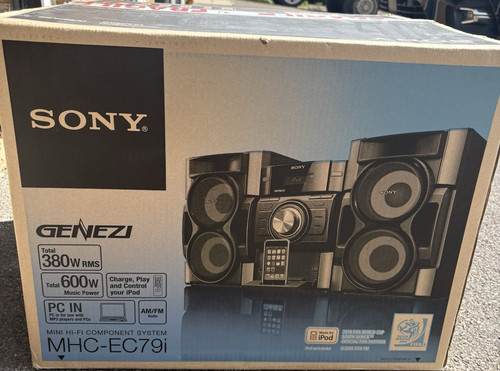 Sony genezi mhc - mhc-ec79i, mini