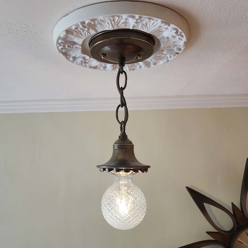 Antique victorian bare bulb - bare,