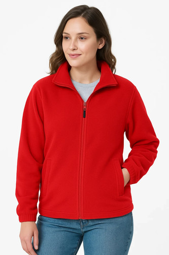 Womens full zip fleece - full,