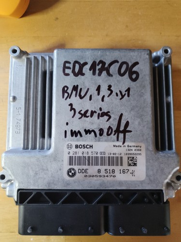 Ecu bmw x1 3series - ecu, e81