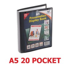 A5 Display Book 20 Pocket