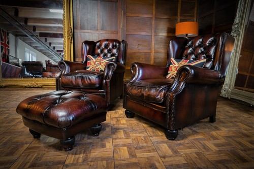 Pair tetrad oskar antique - of,