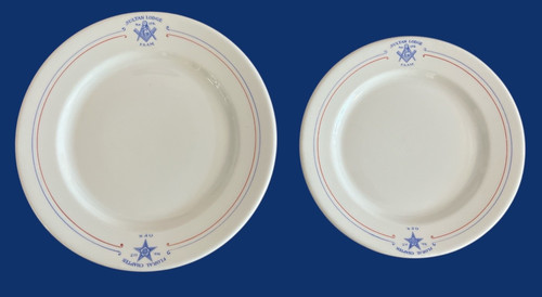 Syracuse china plates - china, op