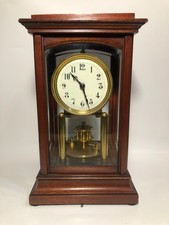 German Gustav Becker 400 Day Anniversary Mahogany Torsion Mahogany (For Parts)