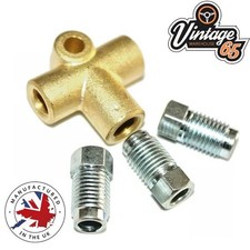 3 Way Brake T Piece Tee With 3