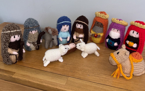 New christmas nativity set - christmas,