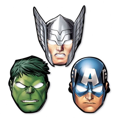 Avengers paper masks pk8 - avengers,