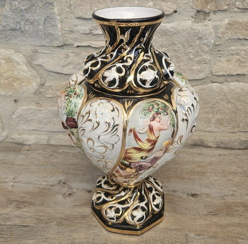 Large capodimonte majolica - large,
