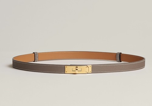 Hermes kelly belt etoupe - belt,