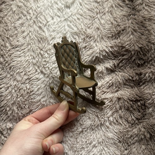 Vintage solid brass miniature - solid,
