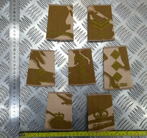 Desert camo fusiliers rank - fusiliers,