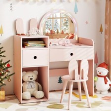 Bunny Kids Vanity Table and