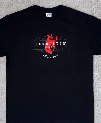Pendleton whisky let buck t - whisky,