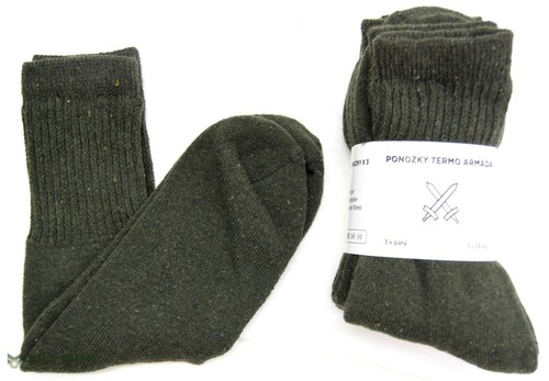 Pairs czech army green - army,