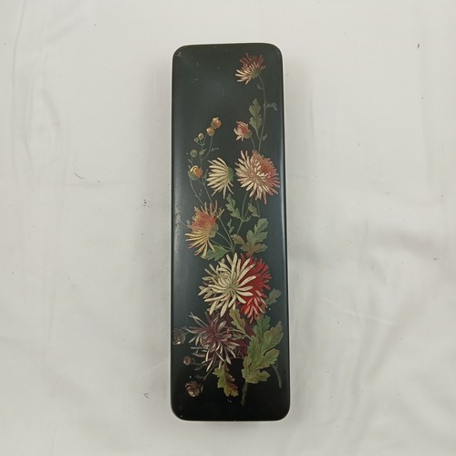 Vintage hand painted papier - vintage,