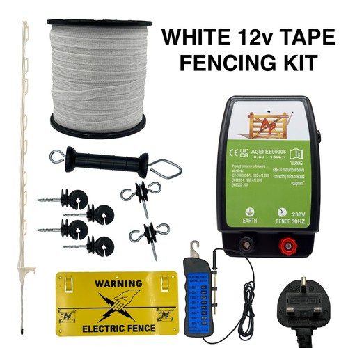 White 12v 230v electric - white,