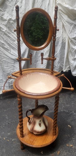 Vintage wash basin stand - vintage,