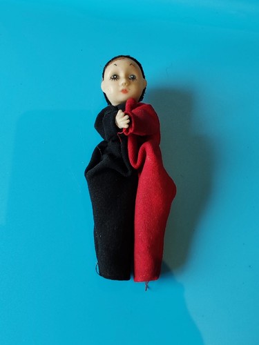 Vintage pierrot clip - pierrot, on