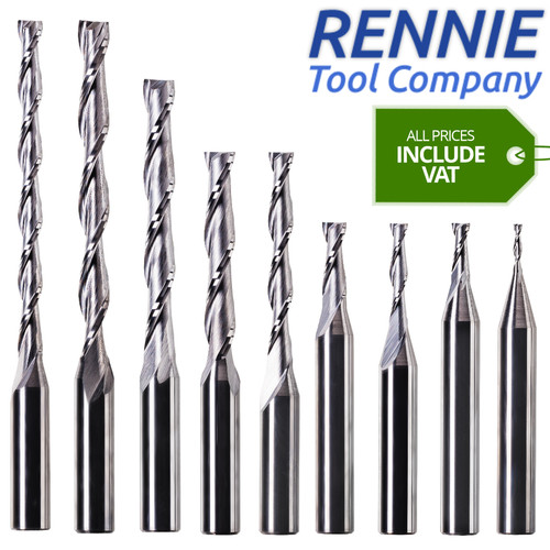 Solid carbide flute cut - 2, up