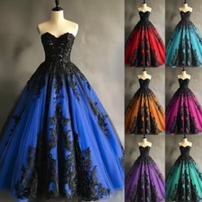 Gothic Strapless Wedding