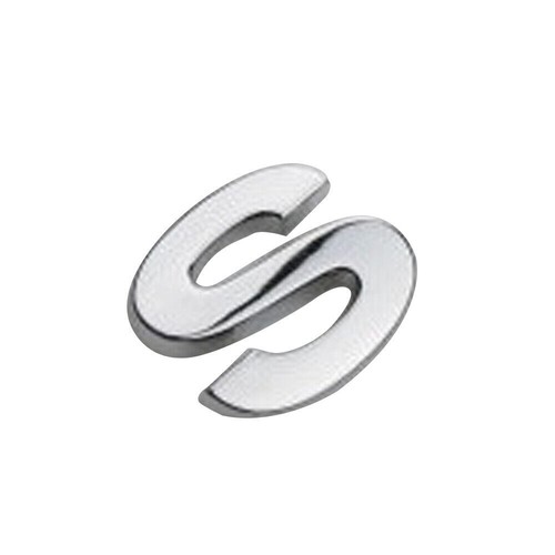 3d chrome metal letter - 3d,