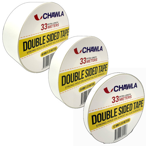 Double sided tape clear - double,