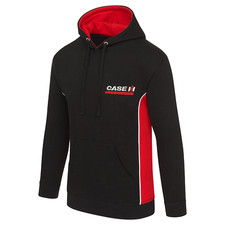 Mens Farming Tractor Farmers Contrast Hoodie Case IH