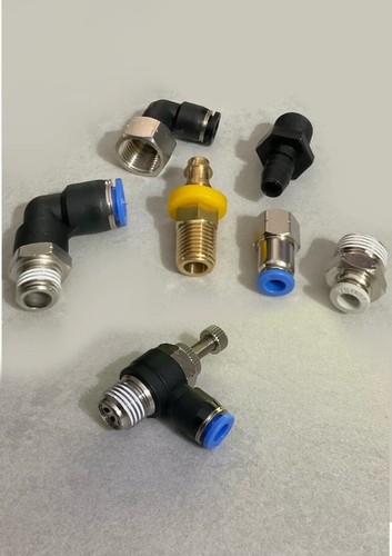 Npt pneumatic push fittings - pneumatic, in