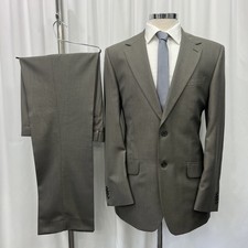 F+F TAILORING Neutral Regular Fit Modern 2 Piece Suit C40R W34 L31