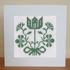 Cross Stitch Card Kit - Quaker