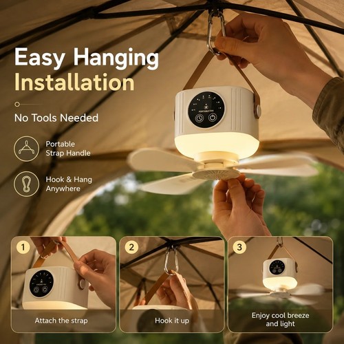 Rechargeable portable tent - rechargeable,