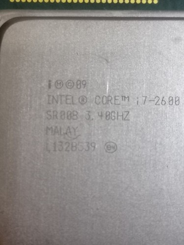 Intel core 2600 sr00b - core, i7-2600