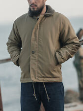 Bronson Sample Experimental N1 Deck Jacket Winter Military Retro Wool Lined Coat